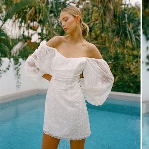 Sabo Skirt Luxe Favela Drape dress - NWT